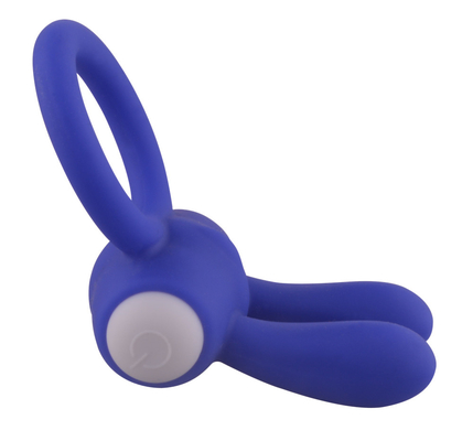 Rabbit Cock Ring Vibrator Penis Ring with beads for Extra Stimulation