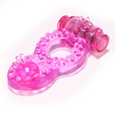 Cock Ring Vibrator Penis Ring with beads for extra stimulation