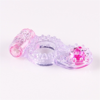 Cock Ring Vibrator Penis Ring with beads for extra stimulation