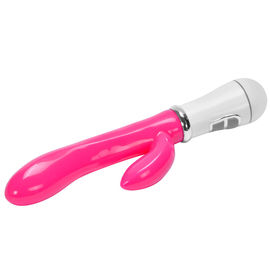 Dual Vibration Silicone Waterproof Female Vagina Clitoris Silicone Vibrator For Women