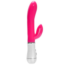 Dual Vibration Silicone Waterproof Female Vagina Clitoris Silicone Vibrator For Women