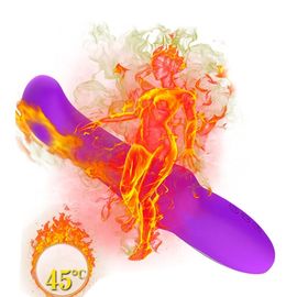 Dual Motor Vibrator Smart Heating Vibrator Woman Silicone Body Massage for G Spot Female Masturbation Tool