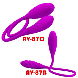 Anal Double Vibrators 6 Multi-Speeds G-spot Vibrator Eggs Rechargeable Clitoral Vibrator For Couple