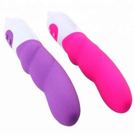 Rechargeable G Spot Vibrators Waterproof Stimulation Vibrators For Woman