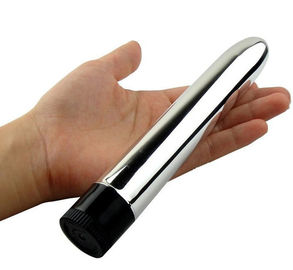 7 Inches Stepless Silver Bullet Vibrator For Vagina Masturbation