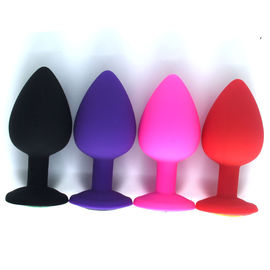 Handheld Massage Tool Adult Sex Toys Silicone Male Anal Plug Medical Silicone