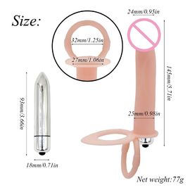 Flesh Penis Cock Ring Sex Toys Sexy Penis Sleeve Vibrator 1 Speed 10 Speed