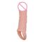 Sex Product Penis Extender Sleeve Vibrator Cock Ring Silicone For Sex Condoms
