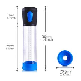 High Efficiency Male Enlargement Pump Sex Toys Dick Pump Men'S Vacuum Devices