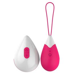 10 Speed Bullet Egg Vibrator Wireless Sex Toy Waterproof with Li Battery