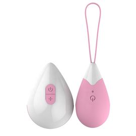 10 Speed Bullet Egg Vibrator Wireless Sex Toy Waterproof with Li Battery