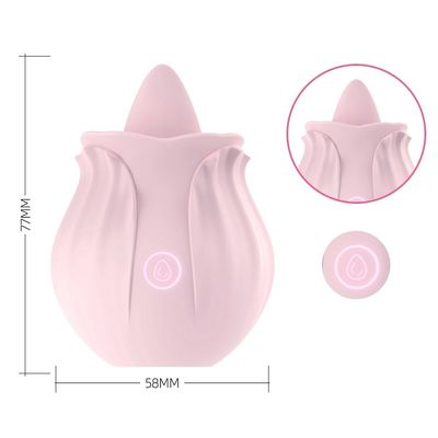 GSV-47 OEM Rechargeable Female Vibrator Sex Toy Hot Rose Shape Clit Cucker Sucking Toys