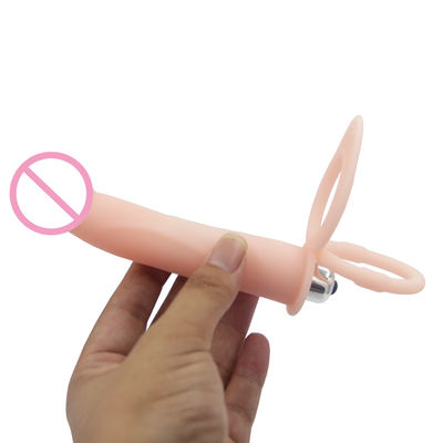 PS-09V Penis Medical Silicone Extender Sleeve Dick Extender Get Bigger And Longer Realistic Sleeve