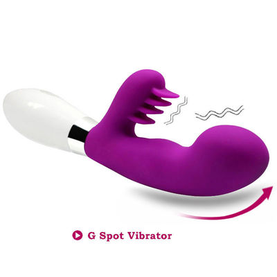 Newest 10 Speeds Barbed G Spot Vibrator Waterproof Oral Clit Vibrator For Women
