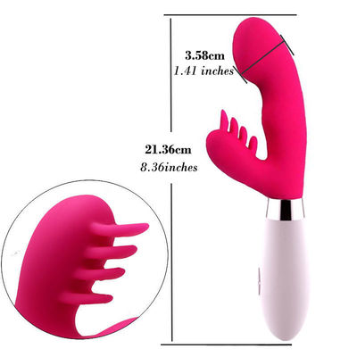 Newest 10 Speeds Barbed G Spot Vibrator Waterproof Oral Clit Vibrator For Women