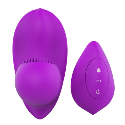 Adult Wearable G Spot Vibrators Heating Butterfly Vibrator With Remote Control