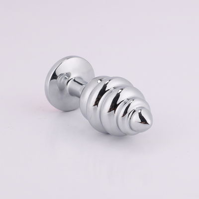 Spiral Anal Beads Plug Prostate Massager Anel Toys Aluminum Alloy Material