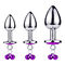 Stainless Steel Anal Plug Jewelry Sex Toys Metal Anal Plug For Adult Sex