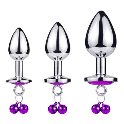 Stainless Steel Anal Plug Jewelry Sex Toys Metal Anal Plug For Adult Sex