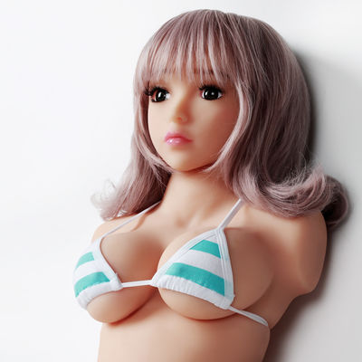 Amazon Hot High Quality Medical TPE Mini Sex Doll with Large Breasts Realistic Vagina and Anus Sex Toys for Men