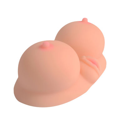 Silicone Big Breast 3D Sex Doll Vagina Anal Double Channels Young For Men