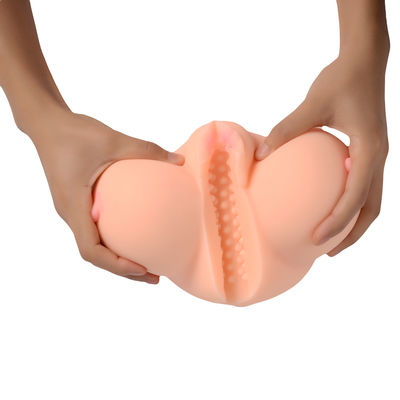 Silicone Big Breast 3D Sex Doll Vagina Anal Double Channels Young For Men