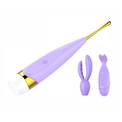 Hot Amazon Selling Fast Orgasm Body Massager Vibrator Adult Sex Toys for Women with 2 Different Message Heads