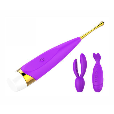 Hot Amazon Selling Fast Orgasm Body Massager Vibrator Adult Sex Toys for Women with 2 Different Message Heads