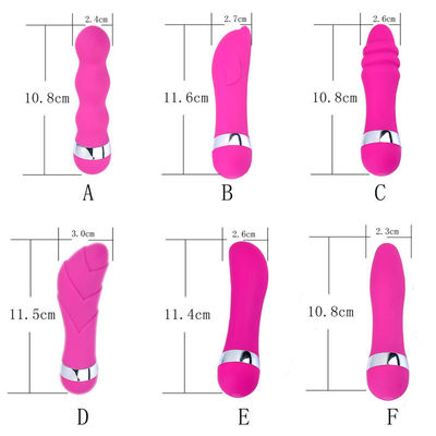 GSV-03 Series 6 Different Versions Amzon Hot Selling Mini ABS G Spot Vibrator Sex Toy Women