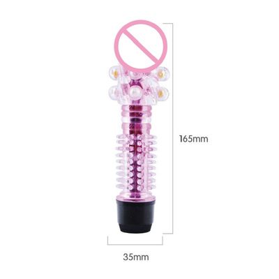 High Quanltiy Colorful Female Sex Toys Clitoral Vibrator Medical TPE Pussy Vibrator for Woman