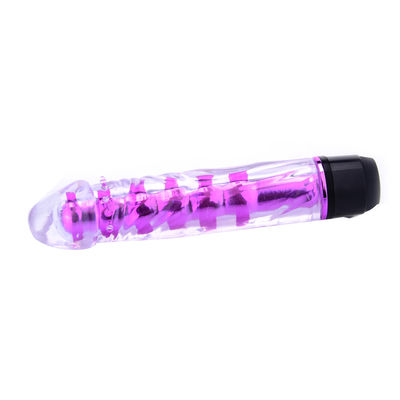 120g Stepless Medical TPE Vibrator Sex Toy For Women