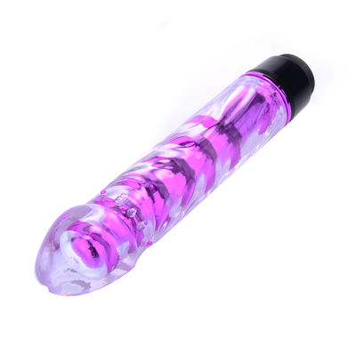 120g Stepless Medical TPE Vibrator Sex Toy For Women