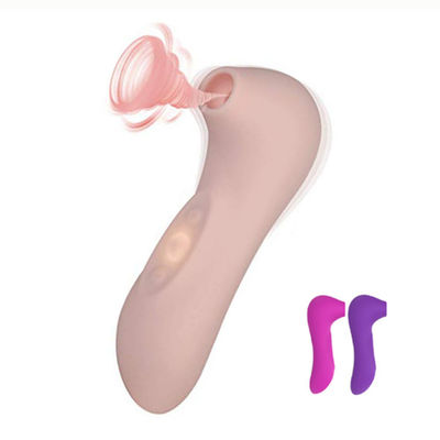 Medical Silicone RoHS G Spot Vibrators Nipple Licking Oral Sex Toys