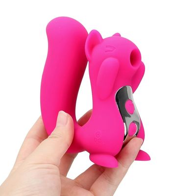 GSV-133 Waterproof Squirrel Suction Vibrator Sex Toy Remote Controlled Vibrator