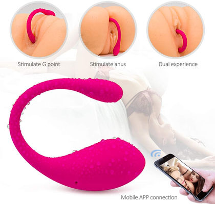 App Silent Waterproof Bullet Egg Vibrator Remote Control Smart Massager