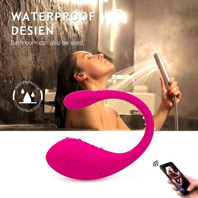 App Silent Waterproof Bullet Egg Vibrator Remote Control Smart Massager