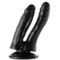 Female Masturbation Sex Toys Silicone Double Head Dildo With Suction Cup