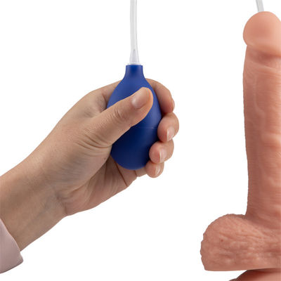 USB Rechargeable Vibrator Squirting Dildo Female Masturbator Sex Toy