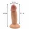 Realistic Mini Size 11cm Anal Dildo with Suction Cup Vagina Dildo Silicone Free Sample Product Sex Male Dildo