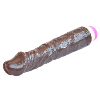 Stepless Realistic Penis Dildo TPE Penis Vibrator Artificial Penis For Female