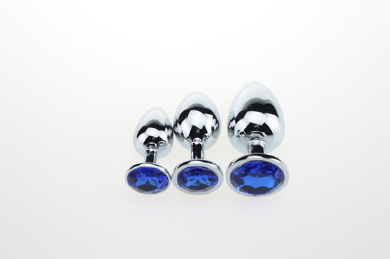 Crystal Anal Butt Toys Anul Plug Toy Colorful Metal Anal Sex Toy For Gift