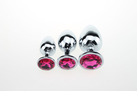 Crystal Anal Butt Toys Anul Plug Toy Colorful Metal Anal Sex Toy For Gift