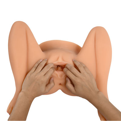 9KG Silicone Realistic Male Masturbator Big Ass 3D Sex Doll Double Channels