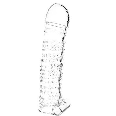 Medical TPE Penis Extender Sleeve Male Penis Cock Ring Sleeve 35mm X 145mm