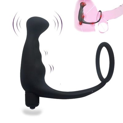 New Adult Se Toys for Men Anal Vibrator Massage Prostate 10 Speeds Anal Plug Waterproof Silicone Vibrators Butt Plug