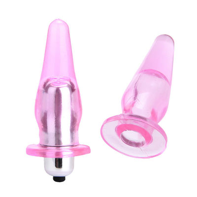 AP-09V Women Vibrating Anal Plug Sex Toy TPE Material Anal Masturbation Easy To Insert