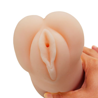 Flesh Color Realistic Male Masturbator Silicone Adult Dolls TPR Material