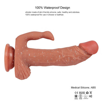 Super Monster Dildo Flesh Medical Silicone Dildo Waterproof 42mm X 215mm