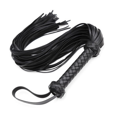 660mm Adult Male Bondage Erotic Fetish Knitted Handle Tassel Spanking