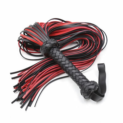 660mm Adult Male Bondage Erotic Fetish Knitted Handle Tassel Spanking